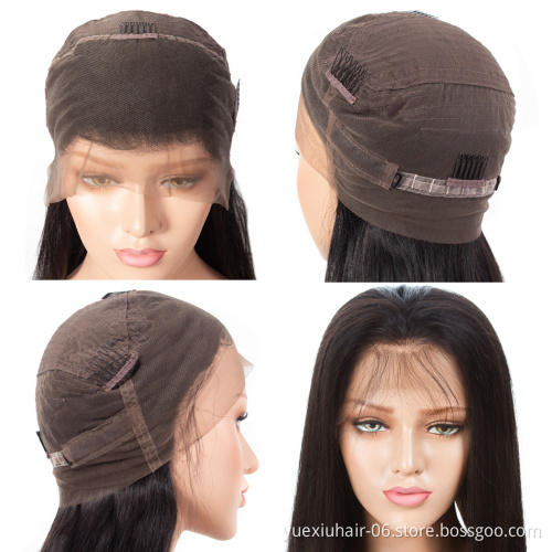 Wholesale Lace Frontal Closure Bundles Virgin Hair Brazilian Hair Peruvian Swiss Lace Closure 360 Frontal Lace Wig